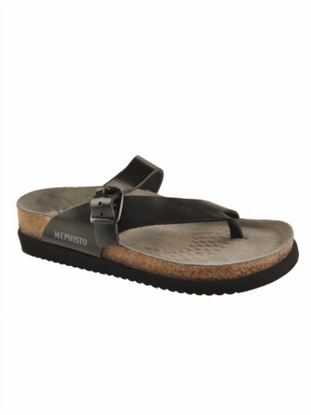 NEW MEPHISTO women's helen sandals in black